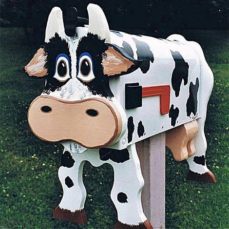 Boîte aux lettres murale en métal motif poule vache et cheval résistante aux intempéries pour l'extérieur décoration de jardin ou de ferme.
