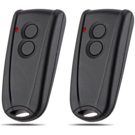 Télécommande de porte de garage, télécommande de porte de volet roulant sans fil à 2 boutons 433MHZ, compatible avec Ecostar RSC2-433, télécommande de porte RSE2-433, paquet de 2 Télécommande et émett (1/5)