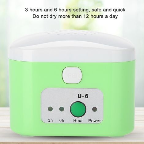 Boîte de séchage électrique USB, déshumidificateur pour casque audio, étui de séchage pour appareils auditifs résistant à l'humidité (1/5)