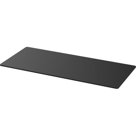 Piano del tavolo in truciolare 180 x 80 cm nero 030010281