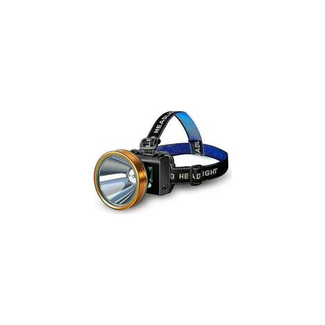 Lampe frontale LED ultra puissante 500000 lm, USB rechargeable –