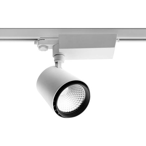 Spot LED X-Line pour système de rail 15 W, 1094 lm, AC 220-240 V, 50/60 Hz, angle d'éclairage 60 , IP2, Blanc. (1/5)