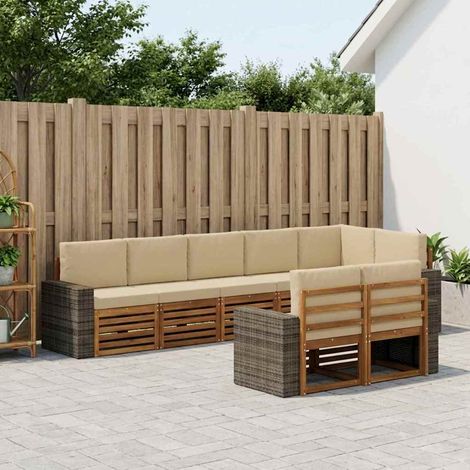 vidaXL Sofagarnituren Massivholz Akazie (1/5)