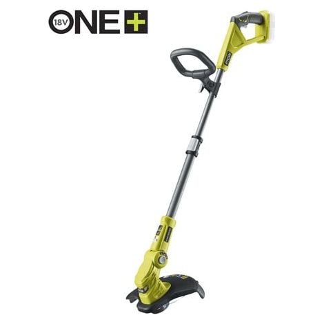 Ryobi – Coupe-bordures à batterie 18V – Largeur de coupe 25-30 cm – Tête automatique simple fil – Design ergonomique Vertebrae™