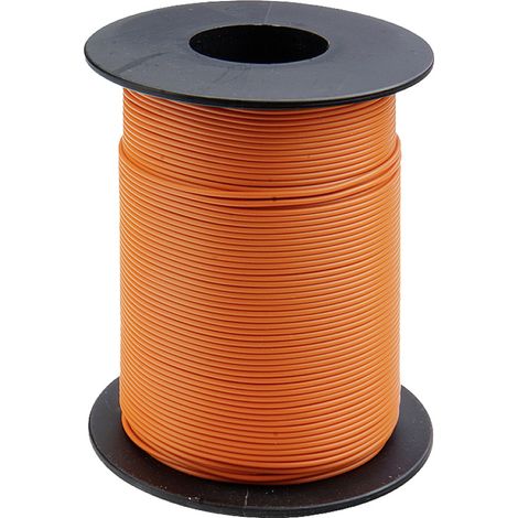 Donau Elektronik 125-S25-7 Litze 1 x 0.25 mm² Orange 25 m