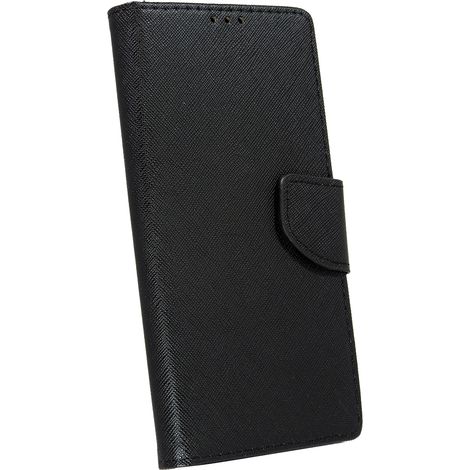 cofi1453® Buch Tasche "Fancy" kompatibel mit XIAOMI REDMI NOTE 9T 5G Handy Hülle Etui Brieftasche Schutzhülle mit Standfunktion, Kartenfach Schwarz (1/5)