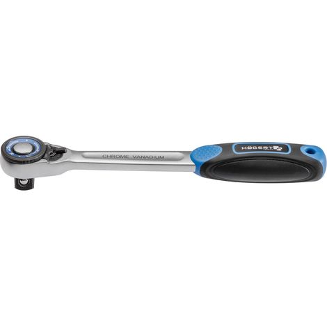 Handliche Umschaltratsche 1/4" Knarre Schnelllöser Steckschlüssel-Ratsche