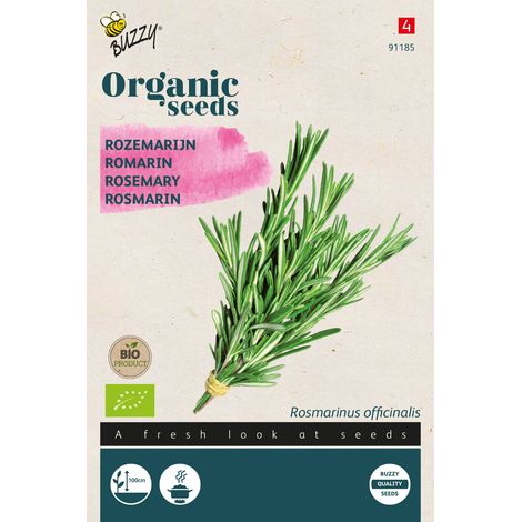 Buzzy Organic Romarin - Bio Semences - Ca. 0,1 gr (Livraison (1/2)