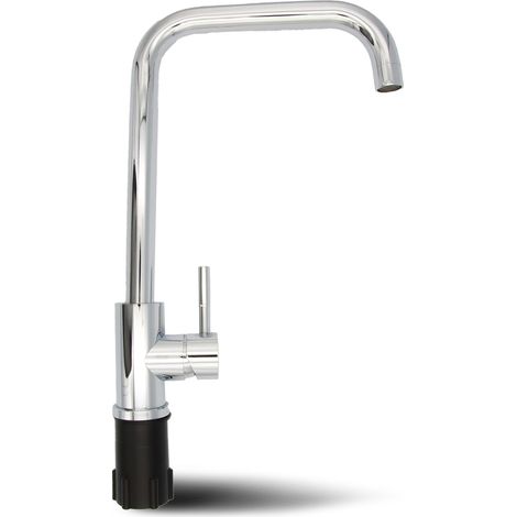 Küchenarmatur Einhebel mit Auslauf Chrom "Kitchen"