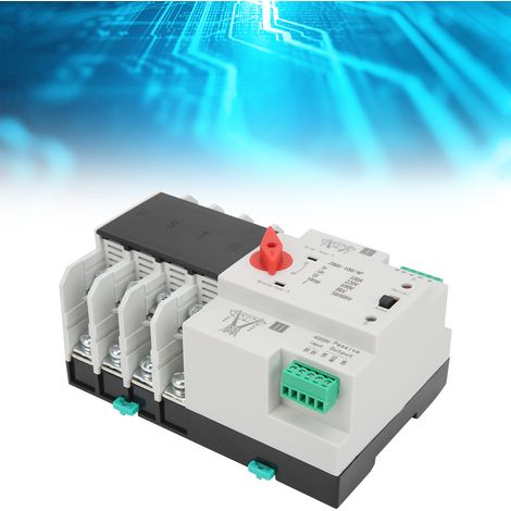 Commutateur de transfert automatique double alimentation 220 V ZGQ5-100/4P, interrupteur bidirectionnel sans interruption, convertisseur isolé domestique (1/5)
