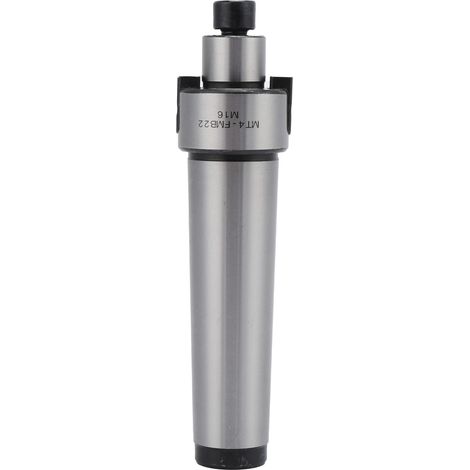 Mandrin de fraisage allongé MT4-FMB22-M16 en acier haute teneur en carbone pour porte-outil CNC, attache FMB22, filetage M16