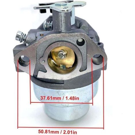 Kit Carburateur - Moteur Honda GCV160 HRB216 - Compatibilité Origine - 1 Carburateur + Filtre À Air + Bougie + Filtre À Carburant + Joints + Tuyau + Colliers - Lot Complet (1/4)