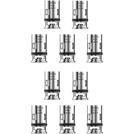 10 pezzi. Resistenza di ricambio per vaporizzatore PNP VM6 0,15 ohm, compatibile con Drag X/Drag Max/Argus Pro/Argus X.