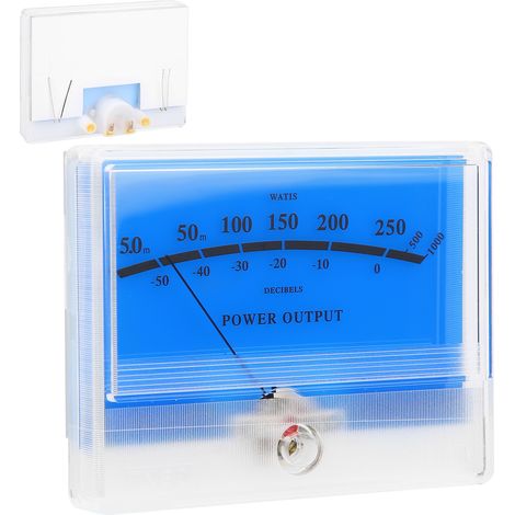 TN-90A-BGB-S0466 VU-Meter-Zeiger-Amperemeter-Pegelmesser Audio-Leistungsverstärker (1/5)