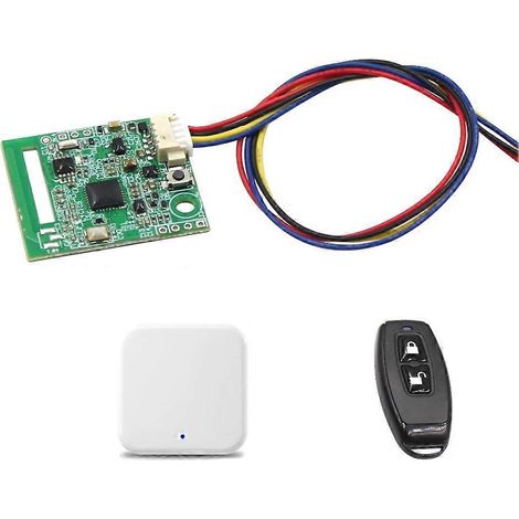 TTLOCK 5.0 Verrou de porte électronique intelligent Bluetooth, module de déverrouillage au plafond, contrôle par application, module de verrouillage pour maison connectée (1/5)