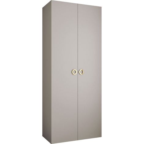 Armario Hartford 540, Cachemira, 246x100x52cm, Puertas de armario: Con bisagras, Número de estantes: 6 (1/5)