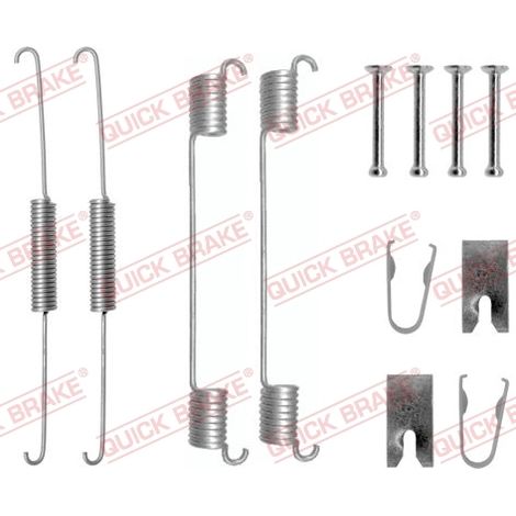 Kit d'accessoires, mâchoire de frein Quick Brake 105-0781 FIAT