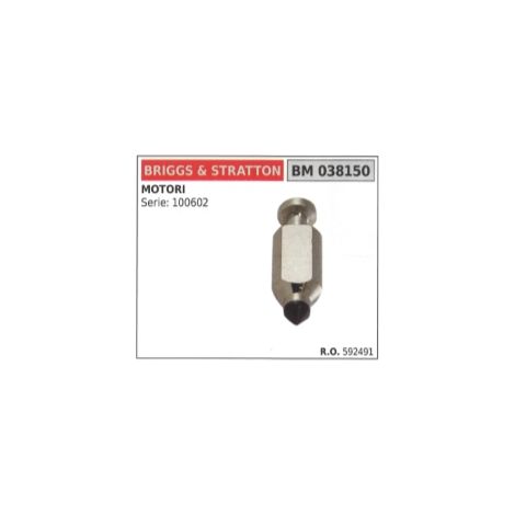 Spillo carburatore BRIGGS&STRATTON serie 100602 rasaerba 592491