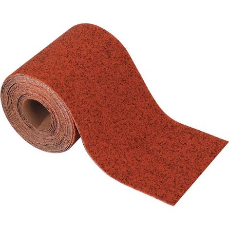 1 ROTOLINO CARTA ABRASIVA GR. 240, 5 MT X 93 MM