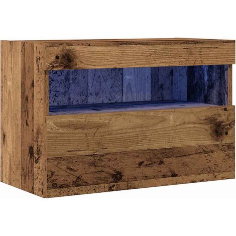 Meuble TV,Banc TV,Armoire TV mural Bois ancien 60 x 30 x 40 cm Bois d'ingénierie CFW980585 (1/5)