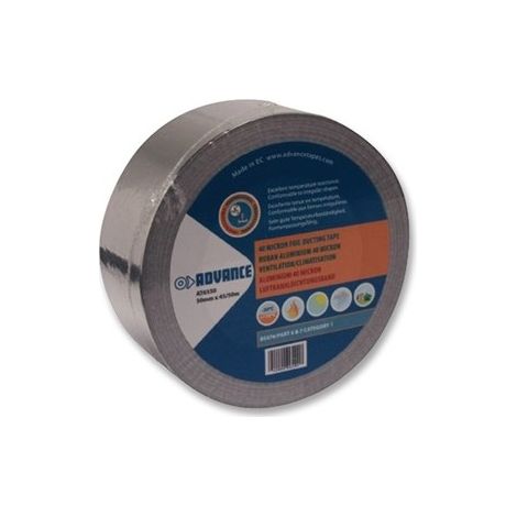 Advance AT6209 – Ruban Toile Tack élevé – 50 mm x 50 m – Grau