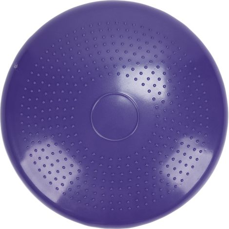 Tapis de massage professionnel à disque d'équilibre, balle de yoga, coussin de massage, balle d'entraînement et de fitness, violet (1/5)
