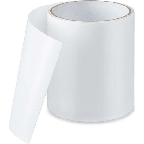Ruban adhésif sous-marin, ruban d'étanchéité, ruban de réparation pour piscine, tente, bâche, gouttière, bateau gonflable, colle acrylique (10 cm x 150 cm, Blanc)