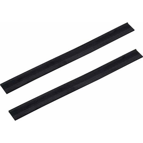 Lames de nettoyage de vitres de rechange pour aspirateur de vitres 2 pièces 280mm raclette caoutchouc accessoire recharge remplacement pour Karcher WV2 WV5 (1/4)