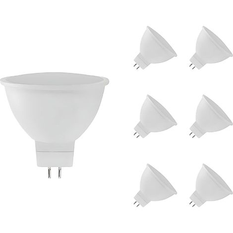 6er-Pack LED-Lampen GU5.3 Spot 8W (entspricht 60W, 700lm) Raydan Home