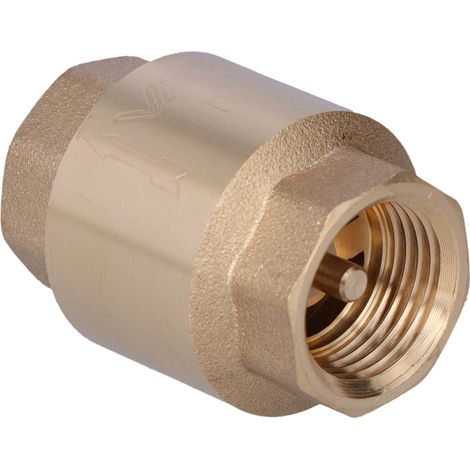 Válvula de retención Tiger Plus de vástago metálico de 1/2 pulgada (1/2)
