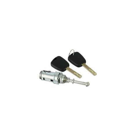 KIT Serrure + Barillet pour Porte Avant Gauche Citroen C2 C3 C3 PLURIEL + 2 clés- (1/5)