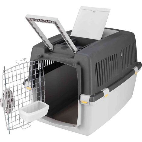 Zolux Cages Gulliver cage transport chien gris robuste (1/5)