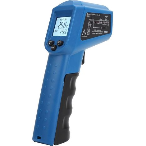 DT8380AH LCD-Thermometer, berührungsloses industrielles Infrarot-Temperaturmessgerät, 50–380 °C