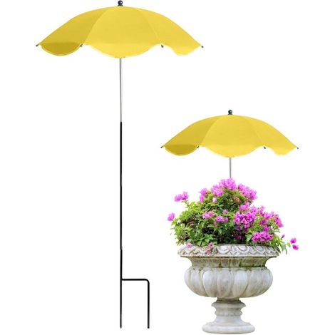 Pflanzenschirm Sonnenschutz für Gartenpflanzen Schutz für Freilandpflanzen UV Schutz 50+ 60 cm Grün (1/5)