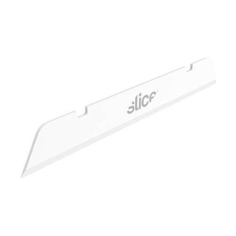 Strumento da taglio slice 10539 lame ceramiche bianche