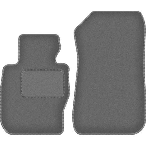 Alfombrillas delanteras para BMW 3 E92 xDrive coupé (2004-2011) grafito (1/5)
