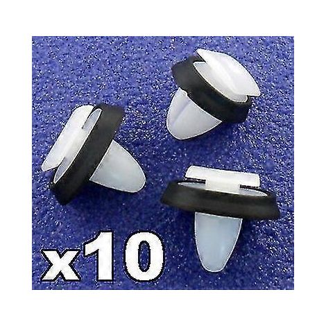 10 clips de protection pour moulure latérale extérieure/bas de porte Peugeot Boxer