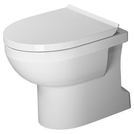 WC sur pied DURASTYLE BASIC RIMLESS ti 365x560mm sortie verticale we