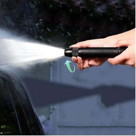 Lance D'arrosage Multifonction - Pulvérisateur De Jardin Robuste Buse d'Arrosage 3 Modes Haute Pression avec Tige Longue pour et Pelouse Un (1/5)