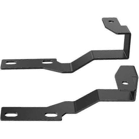 Kit de fixation métallique pour phare LED (supports de capot/supports de fossé) pour modèles 2005-2015 (1/5)