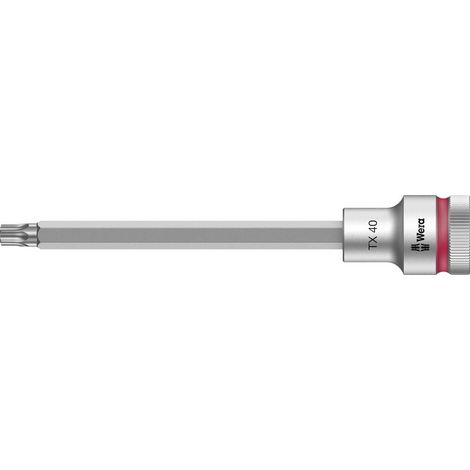 Wera, 8767 C HF TORX TORX Zyklop Bussole a inserto attacco da 1/2" con ritegno vite con, TX 40 x 140 mm (1/5)