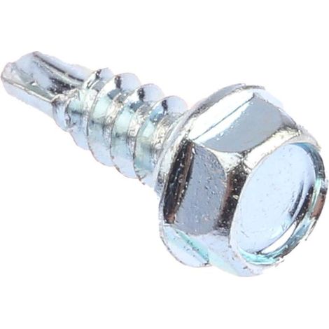 Rs Pro – Vis autoperceuse acier M4.2 – Longueur 13mm – Tête rondelle hexagonale – Pour bois dur et teck – Boîte de 100 unités