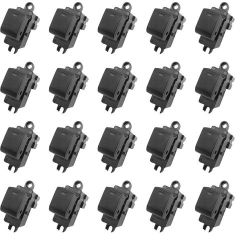 Control auxiliar 20X para interruptores de elevalunas eléctricos de puertas delanteras y traseras en Frontier, Pathfinder y Murano. (1/3)