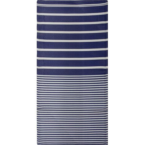 Outdoorteppich HALDIA Marineblau 90 x 180 cm