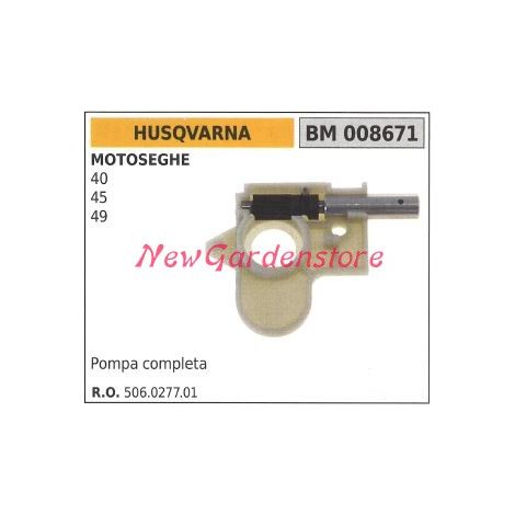 Pompa olio HUSQVARNA motore motosega 40 45 49 008671