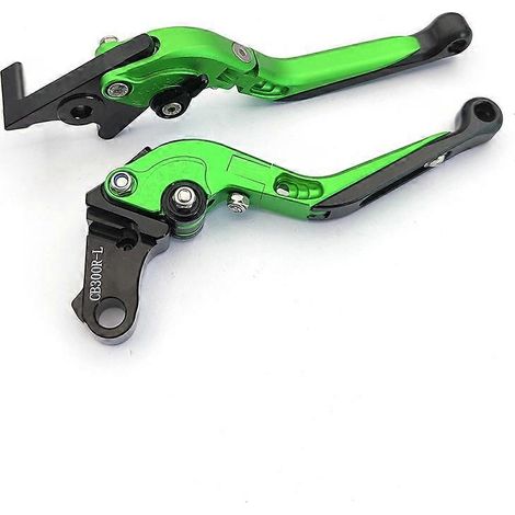 Convient pour la moto Honda CB300R, ensemble de poignée de frein et d'embrayage modifié (vert) (1/5)