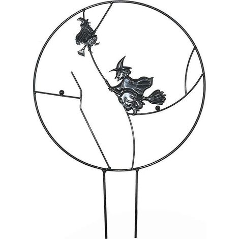 Support pour fleurs, plantes de jardin, terrasse, treillis antirouille pour plantes en pot - Sorcière (1/5)