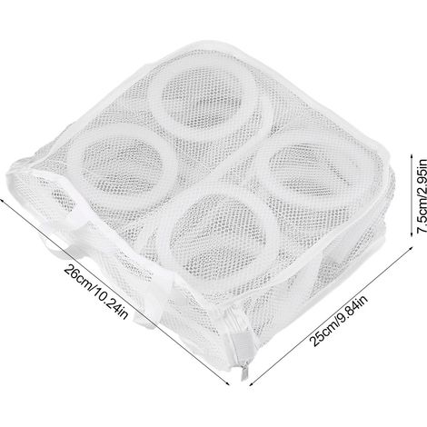 Sac de Lavage et Séchage en Maille Nylon pour Chaussures, Sous-vêtements et Soutiens-gorge, Organisateur de Voyage (1/5)