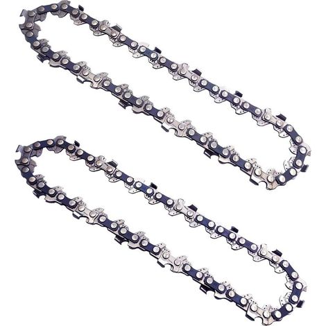 Chaîne de tronçonneuse de 4 pouces pour mini tronçonneuses portables rechargeables de 4 pouces, pour la coupe de branches et de déchets de jardin. (1/5)
