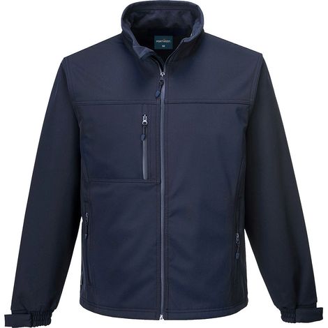 Chaqueta Softshell de 3 Capas: Estilo y Comodidad - Marino oscuro - Talla M